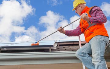Ledston soft wash roof cleaning